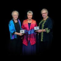 At its recent Presidential Society Dinner, Marywood University honored Barbara Cawley ’63 and Mary Ellen Coleman (H)’68 Presidential Society Dinner Honors Alumni Benefactors