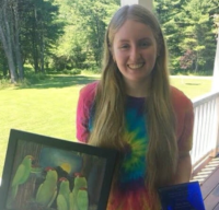 Emily Hare, Sophomore Illustration Student Art Department Student Wins National Wildlife Federation Art Contest