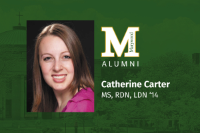 Catherine Carter '14, Allentown, Pa., MS, RDN, LDN Marywood Graduate Has Research Published