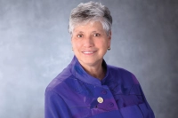 A portrait photo of Marywood's 12th President, Sister Mary Persico, IHM