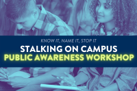 January 2022 marks the eighteenth annual National Stalking Awareness Month (NSAM), an annual call to action to recognize and respond to the serious crime of stalking. Marywood Launches Community Stalking Awareness Campaign
